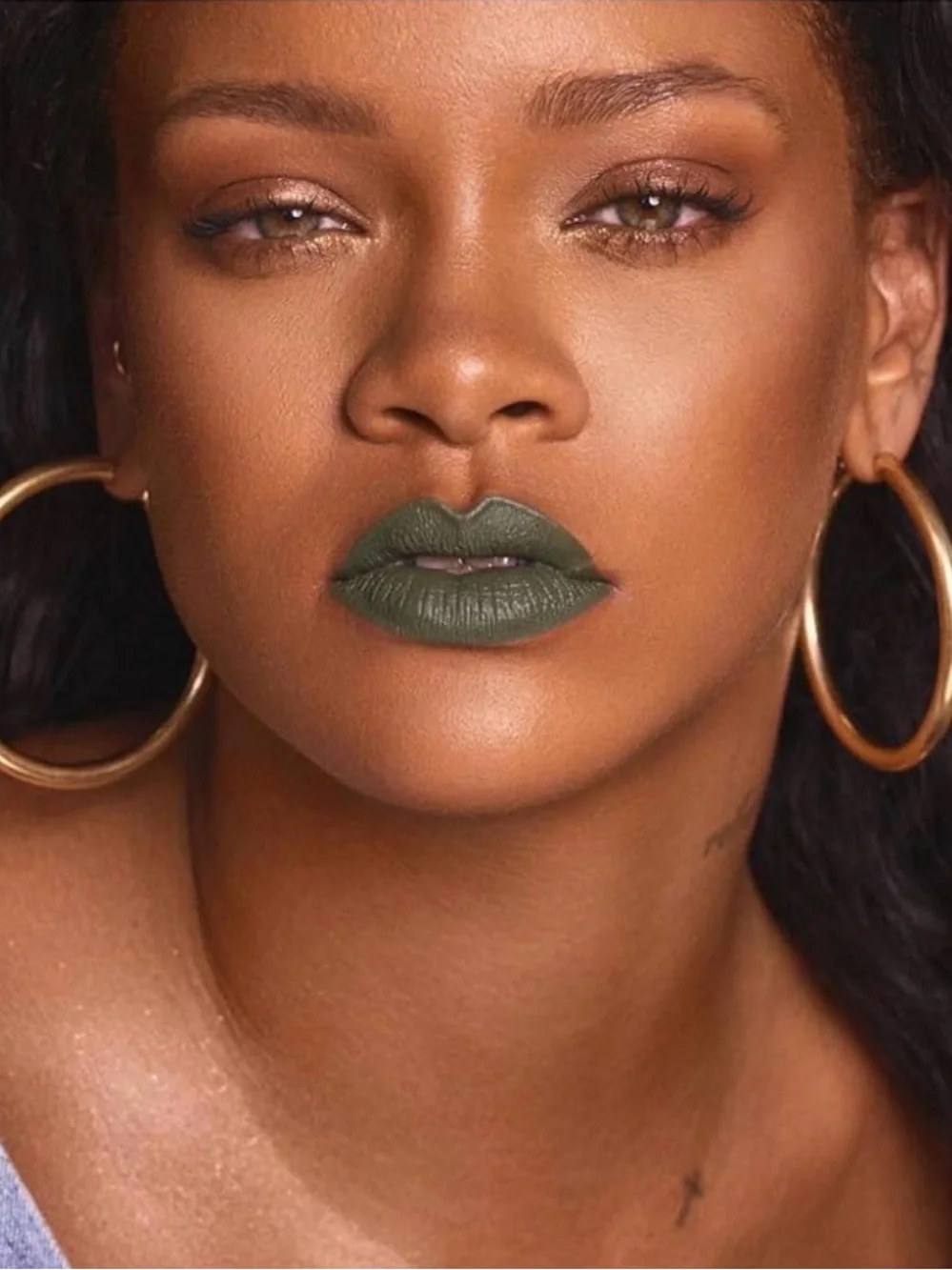 Fenty Beauty Mattemoiselle Plush Matte Lipstick in Midnight Wasabi